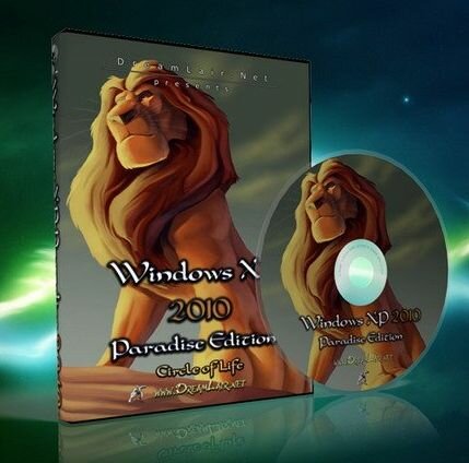 Windows XP SP3 2010 Paradise Edition  15  2009