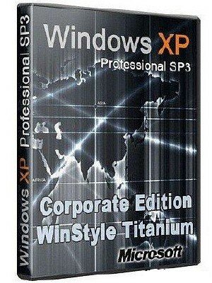 Windows XP Pro SP3 Corporate Edition WinStyle Titanium by alex333313 04.08. ...