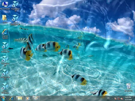 Watery Desktop 3D ScreenSaver v3.5.2.0